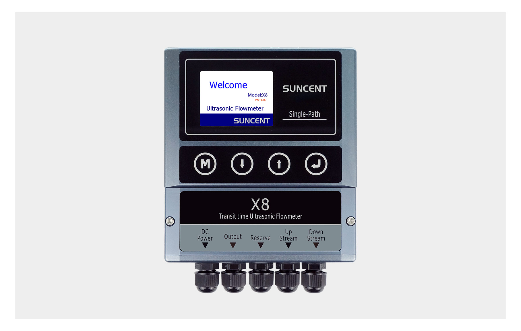 高精度插入式超聲波流量計X8產品展示