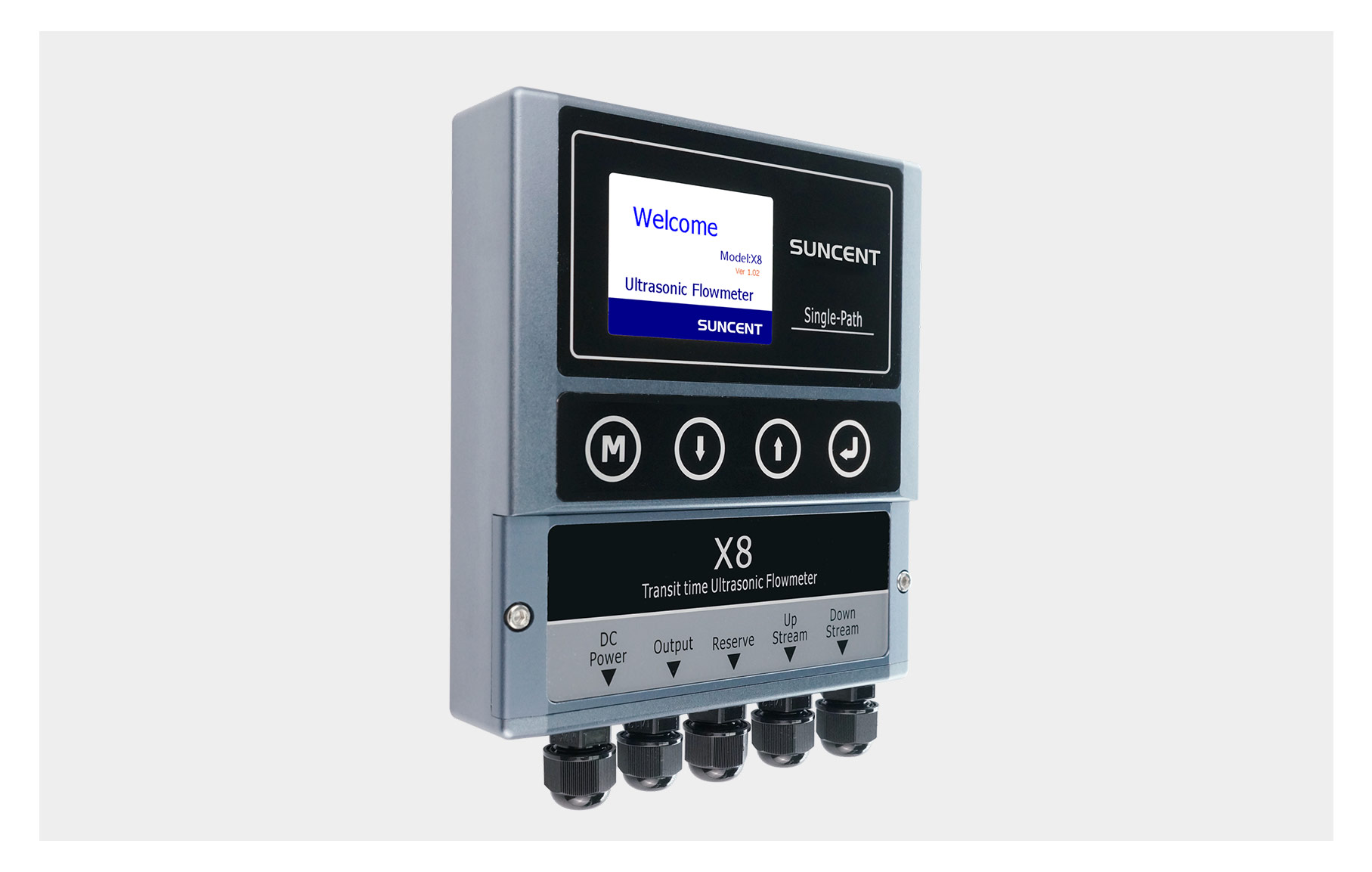 高精度插入式超聲波流量計X8產品圖